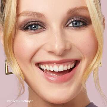 Julep Eyeshadow 101 Crème-to-Powder Waterproof Shadow Stick – Smoky Amethyst Shimmer – Long-Lasting, Crease-Proof, Rich Purple Shimmer Cream Eyeshadow with Built-in Smudger