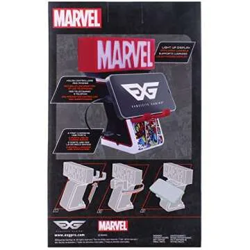 Marvel Logo Ikon by Exquisite Gaming - Stylish Device Stand