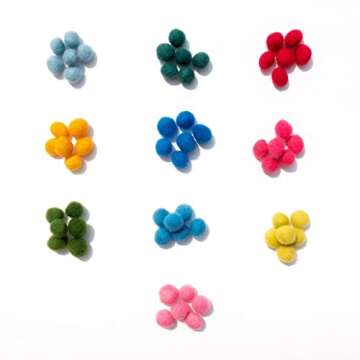 BLUE GINKGO Number Sorting Tray - Wooden Counting, Sorting and Number Tracing Toy - Montessori STEM Math Counting Toys for Preschool Math - Toddler Learning Toys for 3 Year Olds (15.7 x 7.8 Inches)