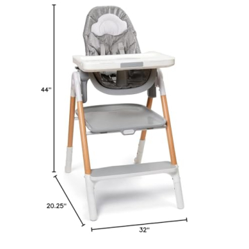 Skip Hop 2-in-1 High Chair for Toddlers and Infants