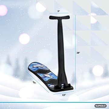 Superio Kids Snow Scooter 2 Pack - Ultimate Winter Thrill