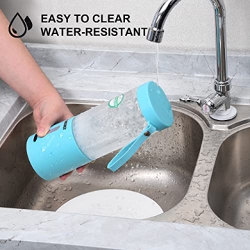 OBERLY 18oz Portable Blender USB Rechargeable Stainless Steel