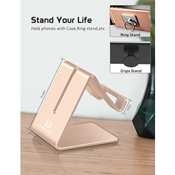 ToBeoneer Adjustable Phone Stand for All Smartphones