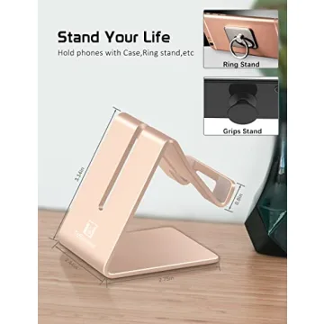 ToBeoneer Adjustable Phone Stand for All Smartphones