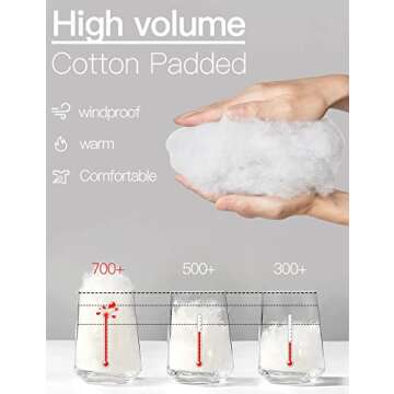 Gihuo Women’s Winter Cropped Puffer Jacket Coat Short Warm Quilted Jacket(Pink-S)