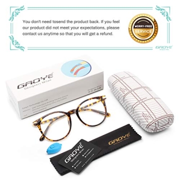 Gaoye Blue Light Blocking Glasses for Stylish Eye Relief