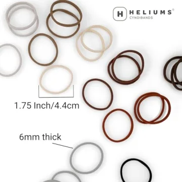 Heliums Hair Ties - No Damage Hold for All Styles