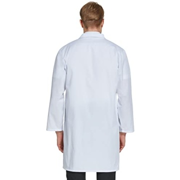 VOGRYE Unisex Professional Lab Coat for Men Women