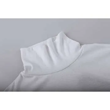 Derminpro Men's Thermal Turtleneck Soft Slim Fit Long Sleeve Shirt