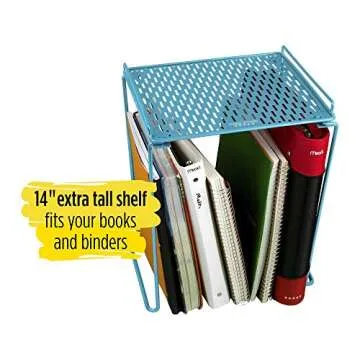 Extra Tall Locker Shelf Holds 100 lbs Fits 12 inch Lockers