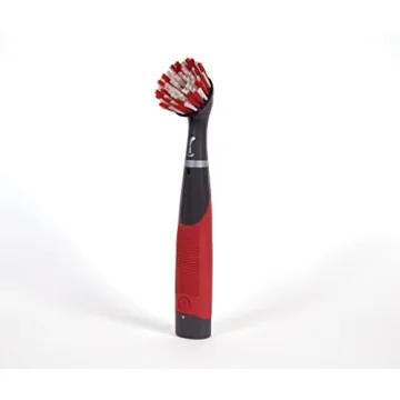 Rubbermaid Reveal Power Scrubber 18-Piece Kit, Cordless Electric Battery Powered Scrub Brush, Water Resistant, for Home/Kitchen/Bathroom/Grout/Tile/Shower/Tub