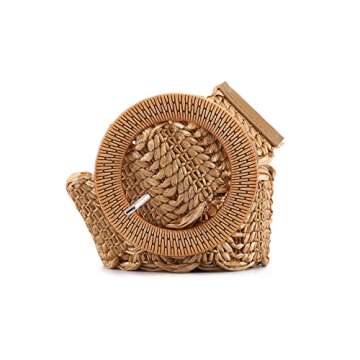 Stylish Ayliss Straw Woven Elastic Waist Belt for Women