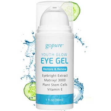 goPure Youth Glow Eye Gel - Soothing Hydration for Dark Circles and Puffiness