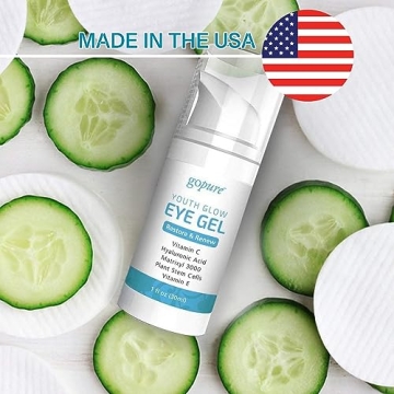 goPure Youth Glow Eye Gel - Hydrating Anti-Aging Solution