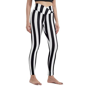 Sissycos Women's Halloween Crossover Leggings - Soft, Stretchy & Fun!