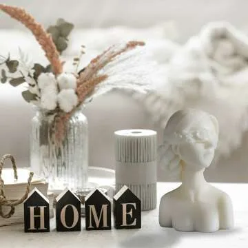 Bust Statue Decorative Scented Candle - Handmade