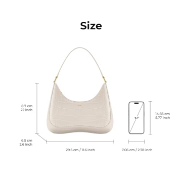 JW PEI Ruby Shoulder Bag in Cane Sugar - Style & Durability