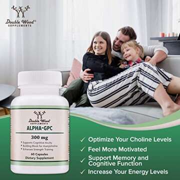 Magnesium L-Threonate (Magtein) and Alpha GPC Bundle - Two Essential Nutrients (Choline and Magnesium) for Cognitive Function Support