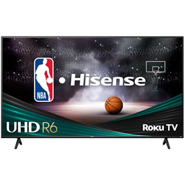 Hisense 50-Inch R6 Series 4K UHD Smart Roku TV - Dolby Vision, Alexa, Game Mode