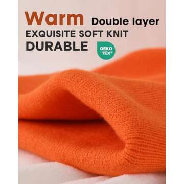 FURTALK Beanie Hat for Men Women Winter Hats for Women Men Soft Warm Unisex Cuffed Beanie Knitted Skull Cap