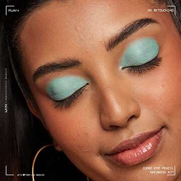 NYX PROFESSIONAL MAKEUP Jumbo Eye Pencil, Blendable Eyeshadow Stick & Eyeliner Pencil - Macaroon (Mi...