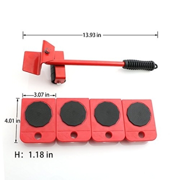 UBEI Portable Furniture Lifter Heavy Duty Moving Device
