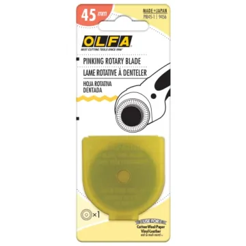 OLFA Pinking Blade for Rotary Cutters - Precision Cutting