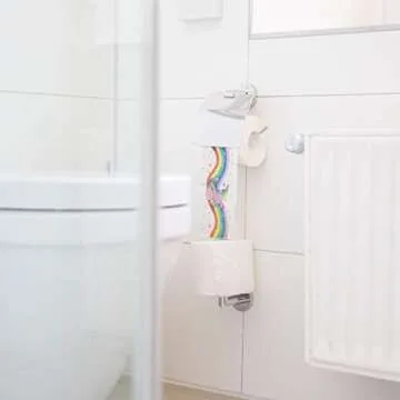 getDigital Unicorn Toilet Paper Novelty Bathroom Tissue - 1 Roll with 200 Sheets - Gift Box included