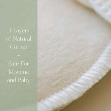 NuAngel Washable Nursing Pads - Essential for New Moms