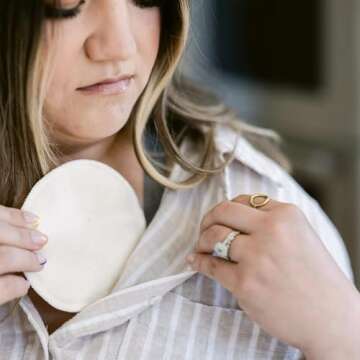 NuAngel Washable Nursing Pads - Essential for New Moms