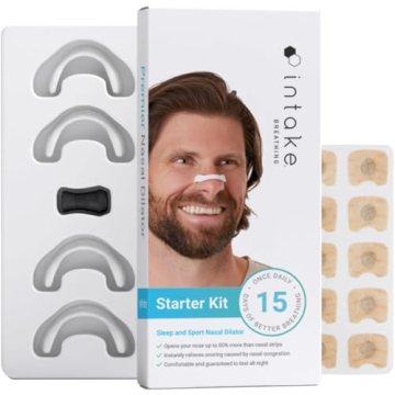 Intake Breathing Nasal Strip Starter Kit - Elevate Your Breathing Experience Today!
