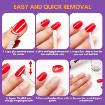 Makartt Nail Glue Remover for Easy Nail Removal 50ML