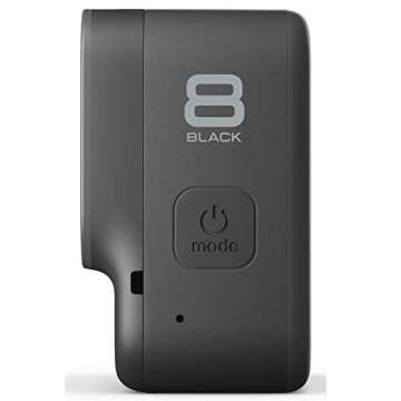 GoPro HERO8 Black Waterproof Action Camera with Touch Screen 4K Ultra HD Video 12MP Photos 1080p Live with Accessory Bundle - 1 Additional USA Batteries + PNY 64GB U3 microSDHC Card