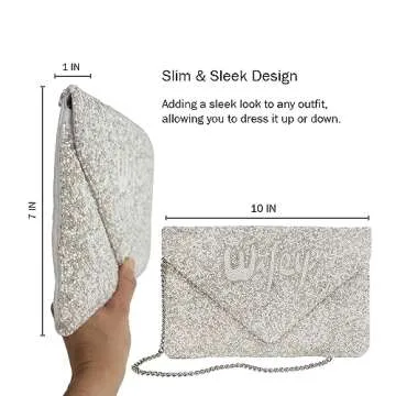 Bridal Clutch Wifey Purse, Wifey Bag, Bridal Purse, Hand Beaded Bride Purse, Perfect Bride Gifts for Bridal Shower, Engagement Gift, Bachelorette, Wedding Party