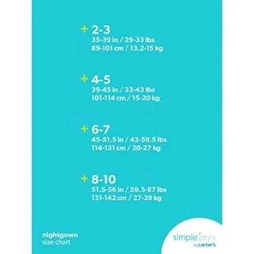 Simple Joys by Carter's Girls' 2-Pack Fleece Nightgowns, Lilac Sheep/White Floral, 6-7