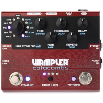 Wampler Catacombs: Ultimate Reverb & Delay Pedal for Pro Sound