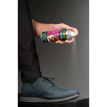 Cadillac Shield Water and Stain - Leather and Fabric Protector Spray - Great for Shoes - 5.5 oz - Waterproof and Protect Suede, Leather, Nubuck, Fabric, Nylon, Polyester & More