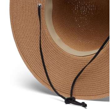 Columbia Women's Global Adventure Packable Hat II, Sun Protection, Straw, Small/Medium