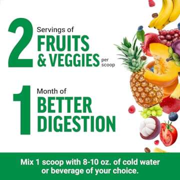 Force Factor Smarter Greens Superfoods Powder for Health