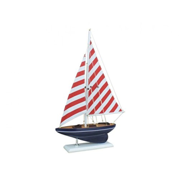 Hampton Nautical Sailboat 17" - Elegant Nautical Decor