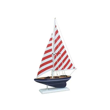 Hampton Nautical Sailboat 17" - Elegant Nautical Decor