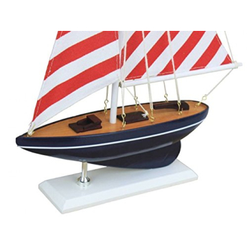 Hampton Nautical Sailboat 17" - Elegant Nautical Decor
