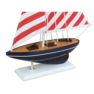 Hampton Nautical Sailboat 17" - Elegant Nautical Decor
