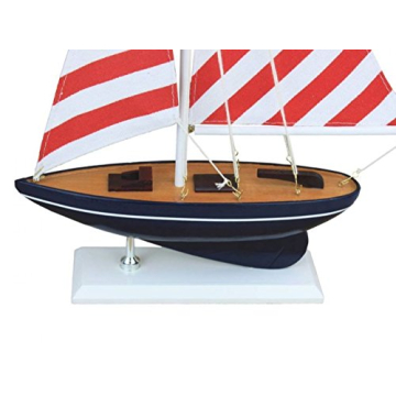 Hampton Nautical Sailboat 17" - Elegant Nautical Decor