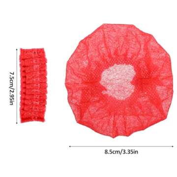 Microphone Cover, 200 Pcs Disposable Mic Covers for Microphones Multicolor Non-woven Handheld Microp...