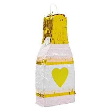 Sparkle and Bash 16.5 In Champagne Pinata for Bridal Shower, Bachelorette Game, 21st Birthday Party ...