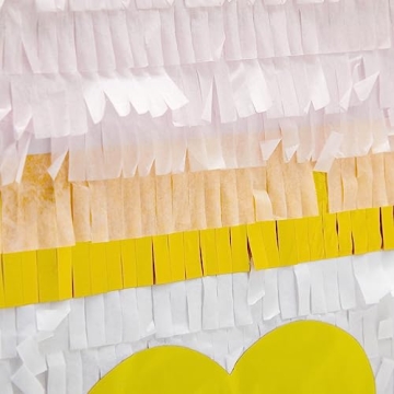 Sparkle and Bash 16.5 In Champagne Pinata for Bridal Shower, Bachelorette Game, 21st Birthday Party Supplies (16.5 x 7 x 3 In)