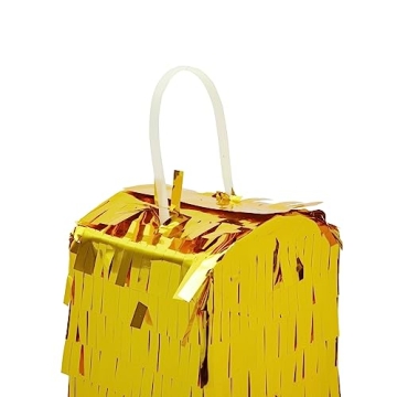 Sparkle and Bash 16.5 In Champagne Pinata for Bridal Shower, Bachelorette Game, 21st Birthday Party Supplies (16.5 x 7 x 3 In)