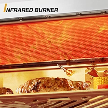 BIG HORN OUTDOORS Infrared Grill for Perfect Steaks