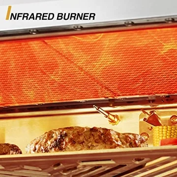 BIG HORN OUTDOORS Infrared Grill for Perfect Steaks